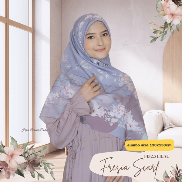 [DISKON AMBYAR] Last Stock Scarf Motif Hijabwanitacantik Series Hijab Kerudung Printing Motif