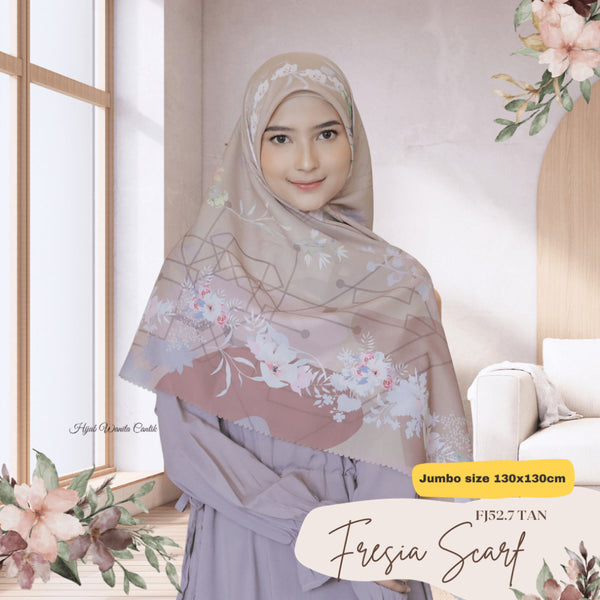 [DISKON AMBYAR] Last Stock Scarf Motif Hijabwanitacantik Series Hijab Kerudung Printing Motif