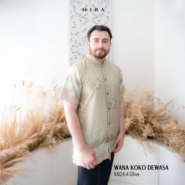 Wana Dress Anak - WN24.4 Olive