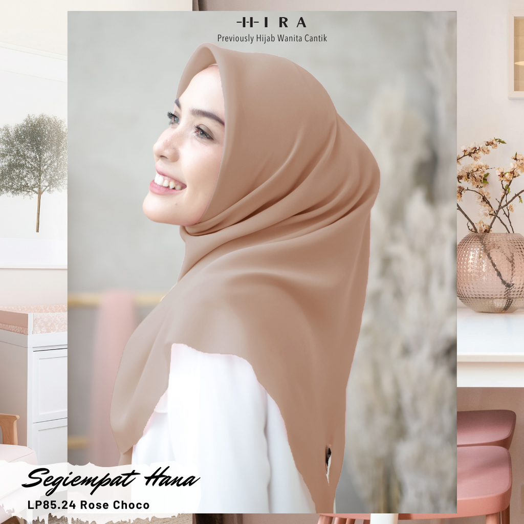 Segiempat Hana - LP85.24 Rose Choco
