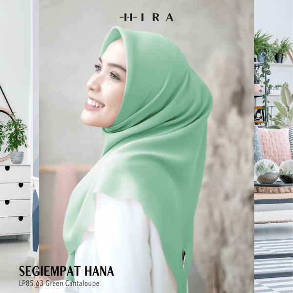 Segiempat Hana - LP85.63 Green Cantaloupe