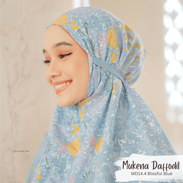 Mukena Daffodil - MD14.4 Blissful Blue