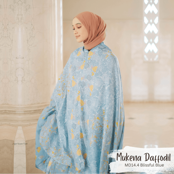 Mukena Daffodil - MD14.4 Blissful Blue