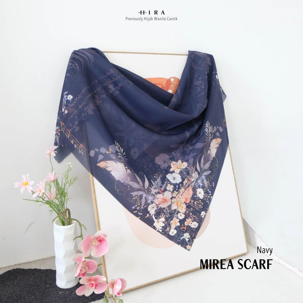 Leaf Mirea Scarf - LF29.2 LL29.2 LB29.2 Navy