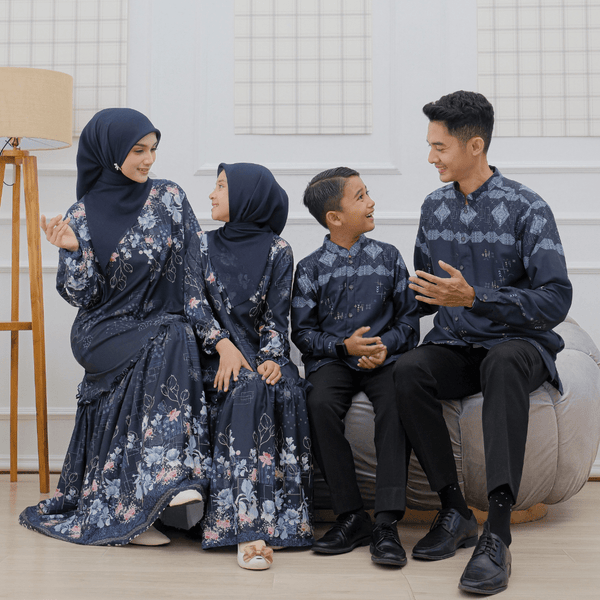 [ READY STOCK ] Orchid Dress - ORD1.4 Navy