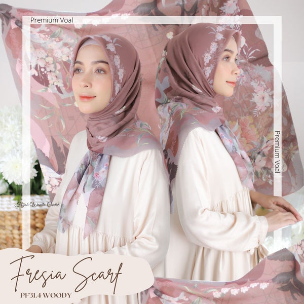 [DISKON AMBYAR] Last Stock Scarf Motif Hijabwanitacantik Series Hijab Kerudung Printing Motif