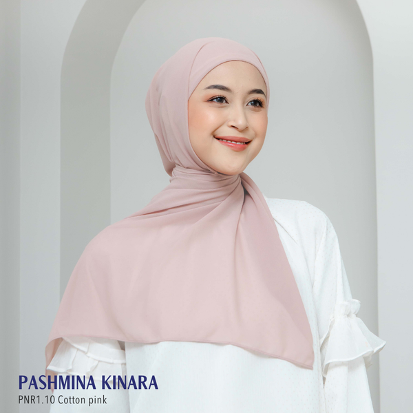 Pashmina Kinara - PNR1.10 Cotton Pink