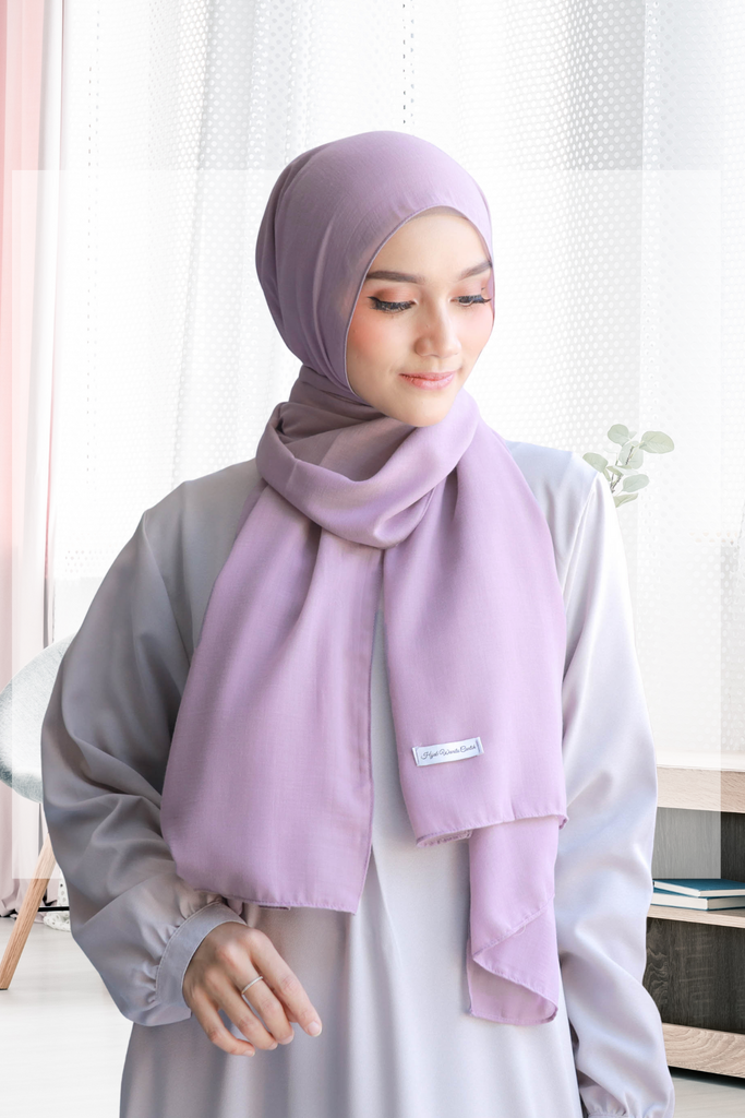 Dubai Voal Pashmina  - PPE2.12 Dusty Rose