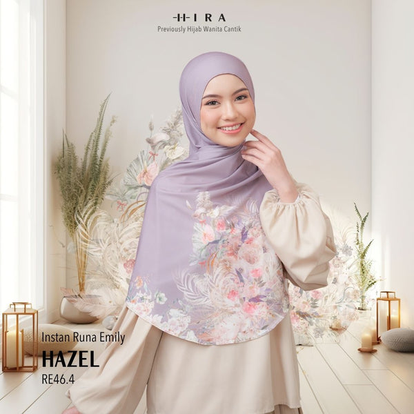 [ BUY 3 GET 1 FREE HIJAB ] Runa Emily - RE46.4 Hazel