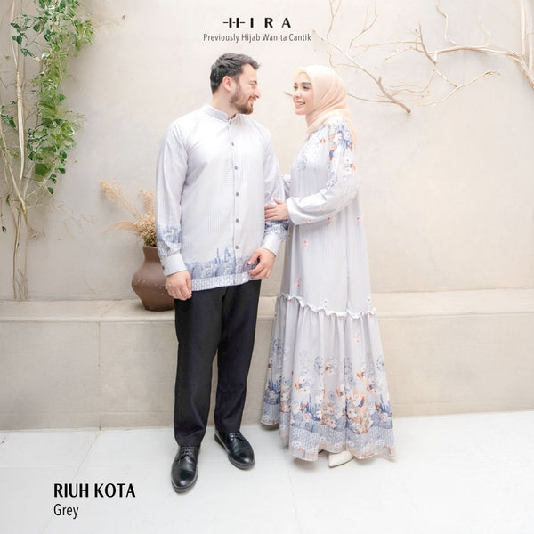 Koko Dewasa Riuh Kota Series - DH12.3 Grey