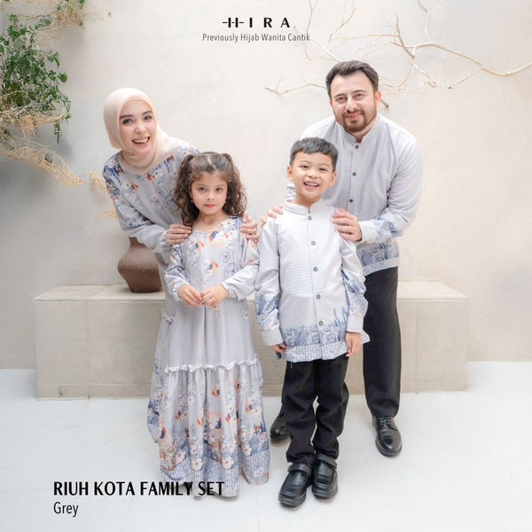 Koko Dewasa Riuh Kota Series - DH12.3 Grey