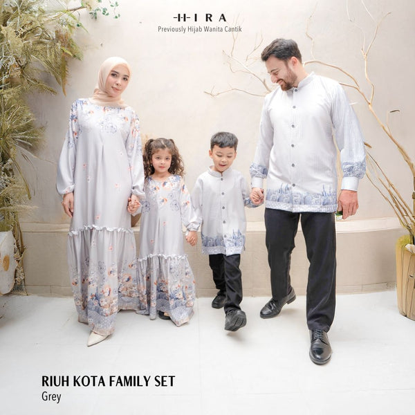 Koko Dewasa Riuh Kota Series - DH12.3 Grey