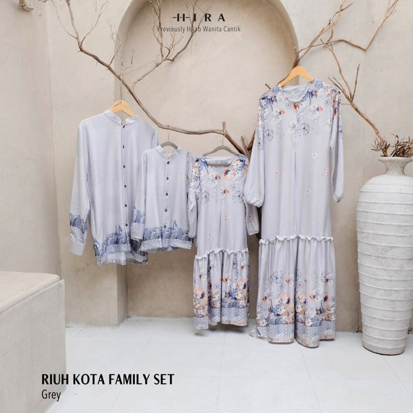 Koko Dewasa Riuh Kota Series - DH12.3 Grey