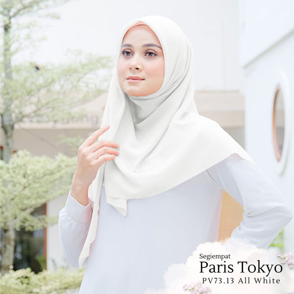 Segiempat Paris Tokyo - PV73.13 All White