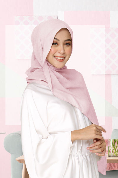 Dubai Voal Pashmina  - PPE2.57 Soft Purple