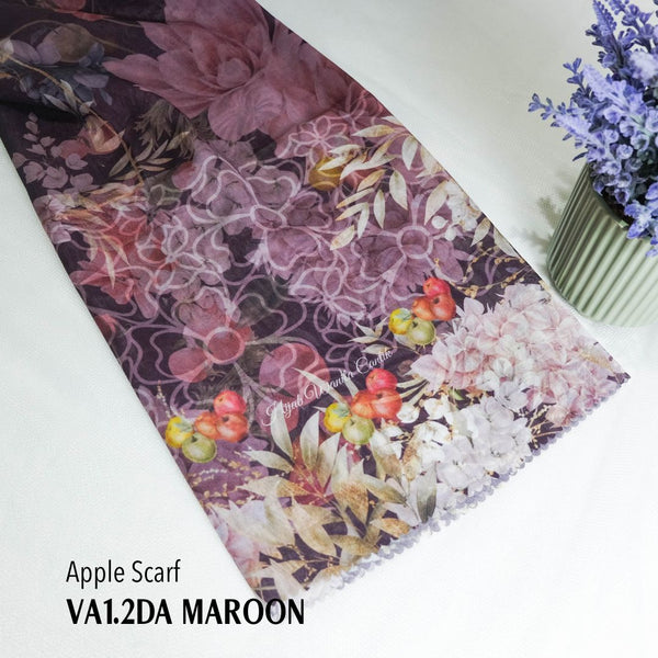 [DISKON AMBYAR] Last Stock Scarf Motif Hijabwanitacantik Series Hijab Kerudung Printing Motif