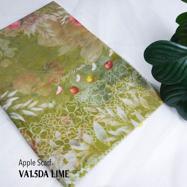 [DISKON AMBYAR] Last Stock Scarf Motif Hijabwanitacantik Series Hijab Kerudung Printing Motif