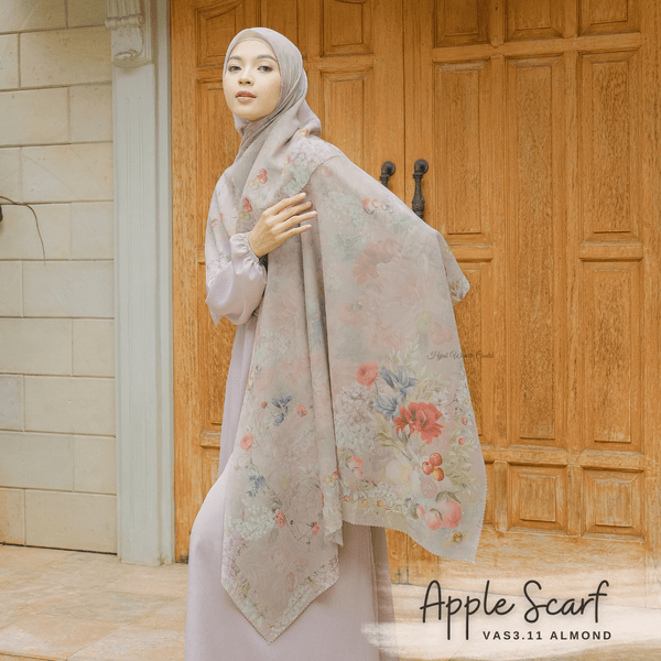 [DISKON AMBYAR] Last Stock Scarf Motif Hijabwanitacantik Series Hijab Kerudung Printing Motif