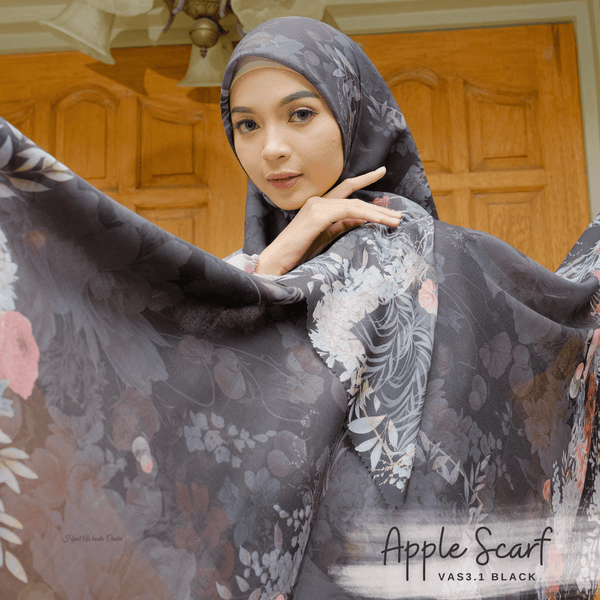 [DISKON AMBYAR] Last Stock Scarf Motif Hijabwanitacantik Series Hijab Kerudung Printing Motif