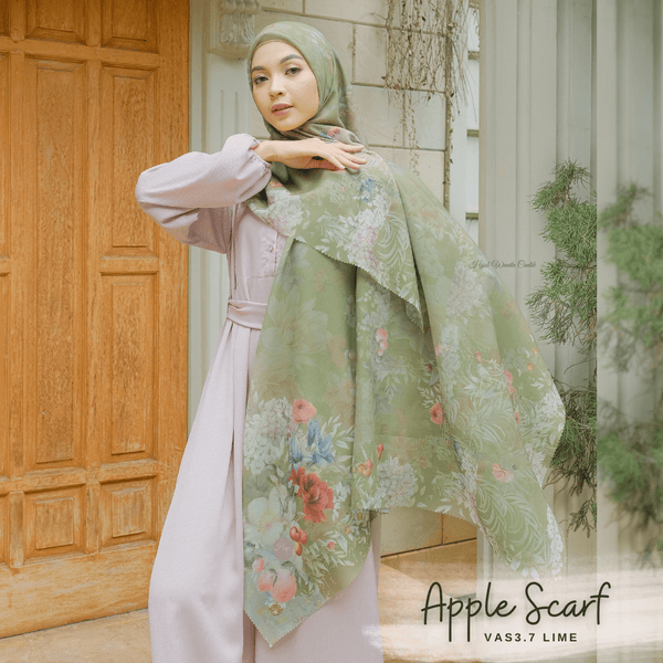 [DISKON AMBYAR] Last Stock Scarf Motif Hijabwanitacantik Series Hijab Kerudung Printing Motif