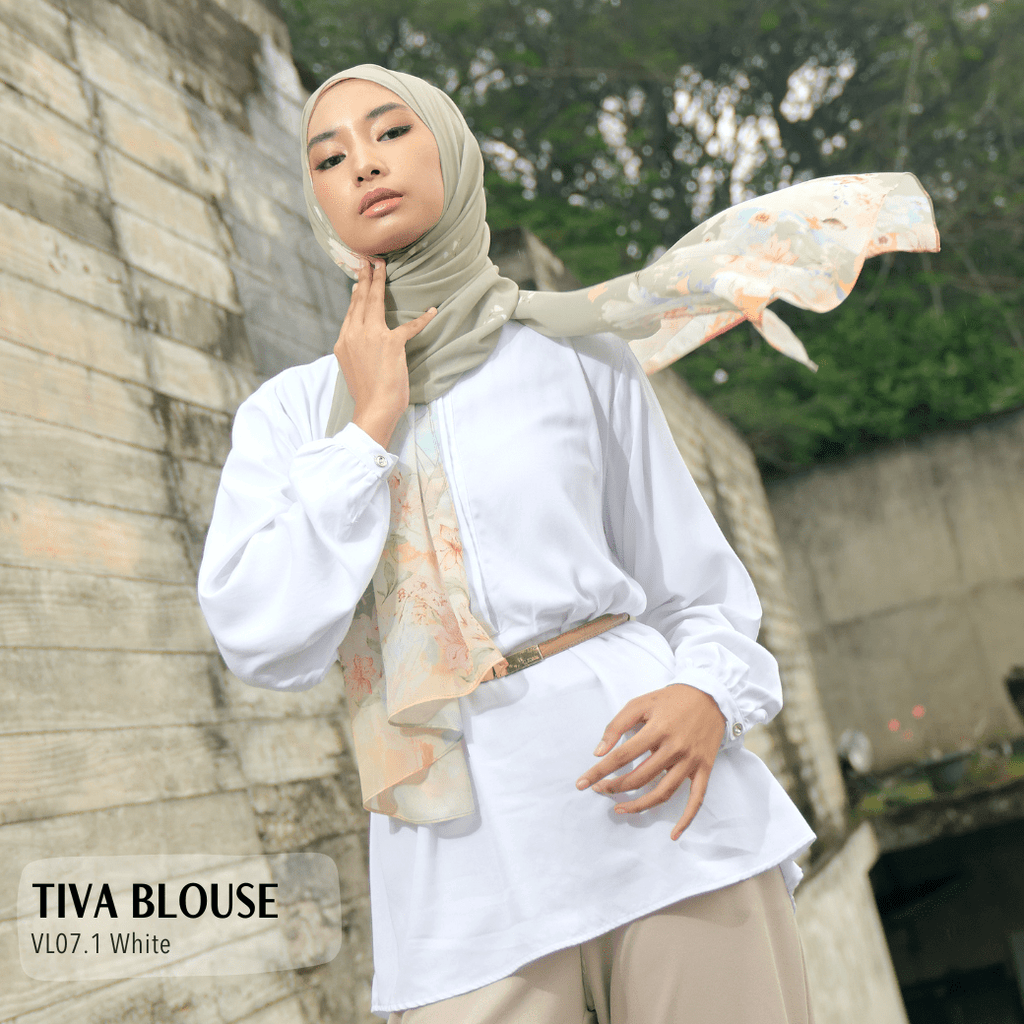 Tiva Blouse - VL07.1 White