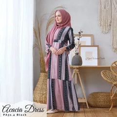 [DISKON AMBYAR] Last Stock HIRA - Dress Hijabwanitacantik | Dress Printing Exclusive | Gamis Pakaian Muslim | Sarimbit -Gamis Baju Koko