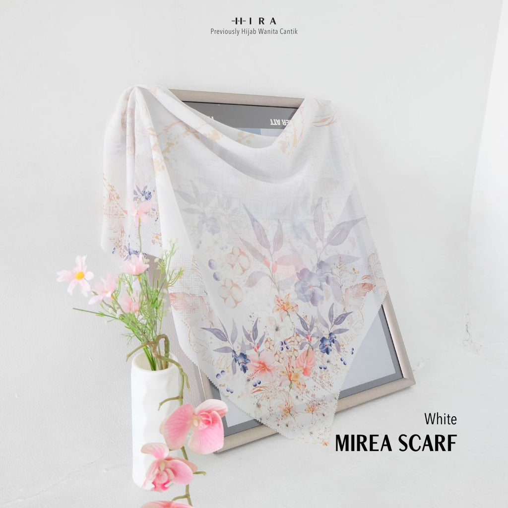 Leaf Mirea Scarf - LF29.10 LL29.10 LB29.10 White