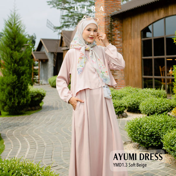 Ayumi Dress - YMD1.3 Soft Beige
