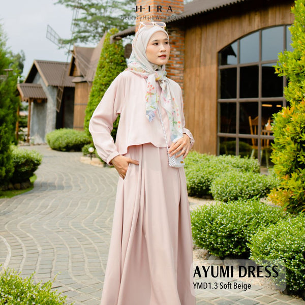 Ayumi Dress - YMD1.3 Soft Beige