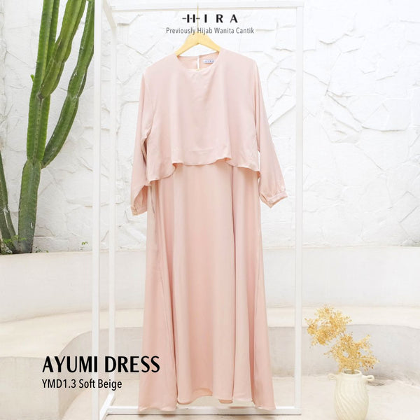 Ayumi Dress - YMD1.3 Soft Beige