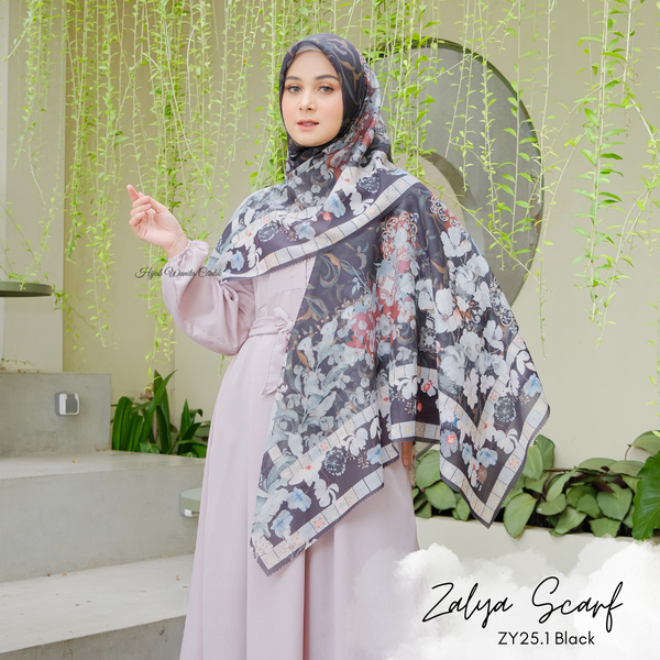 [DISKON AMBYAR] Last Stock Scarf Motif Hijabwanitacantik Series Hijab Kerudung Printing Motif