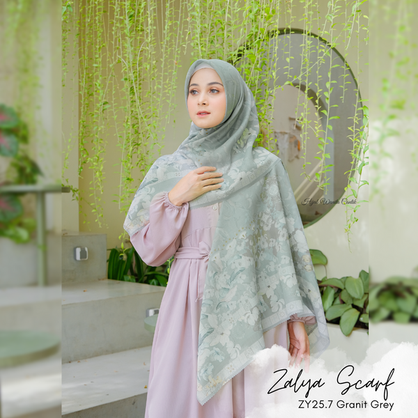 [DISKON AMBYAR] Last Stock Scarf Motif Hijabwanitacantik Series Hijab Kerudung Printing Motif