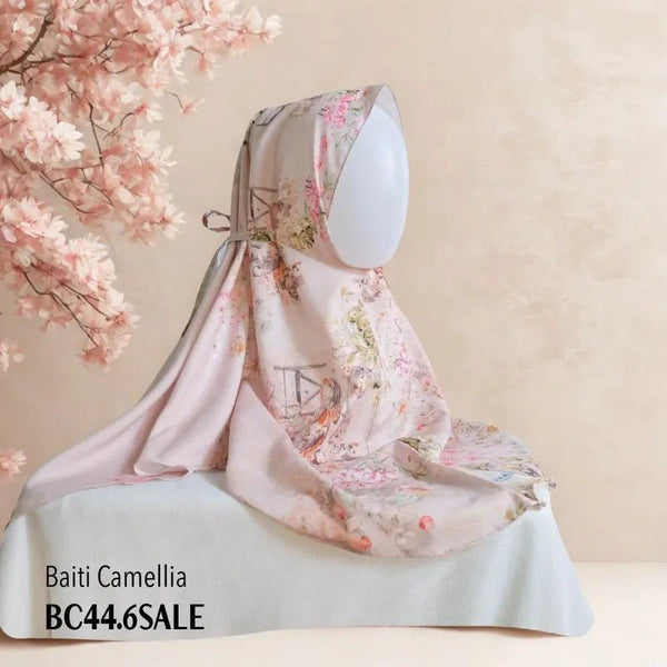[DISKON AMBYAR] Last Stock Scarf Motif Hijabwanitacantik Series Hijab Kerudung Printing Motif