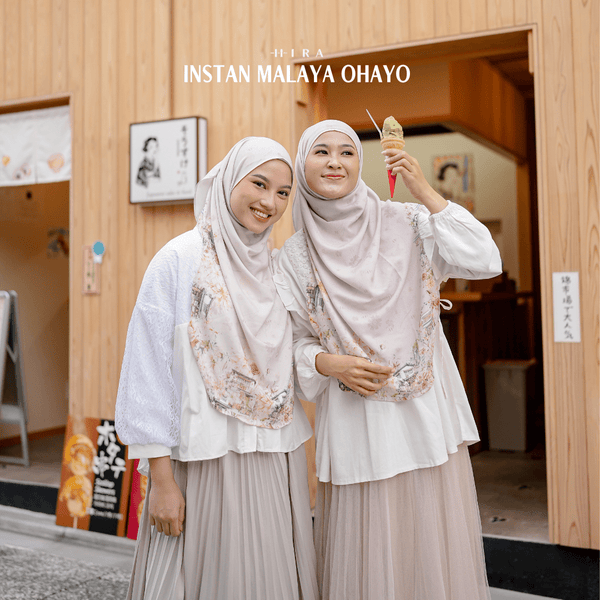 [ BUY 3 GET 1 FREE HIJAB ] Malaya Ohayo - MO55.3 Akane Sand