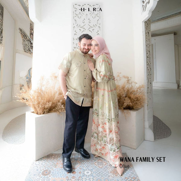 Wana Dress Anak - WN24.4 Olive