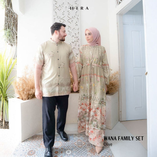 Wana Dress Anak - WN24.4 Olive