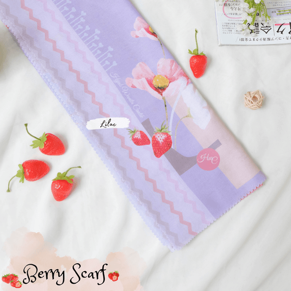 Berry Scarf Icy Voal - BE61.7 Lilac