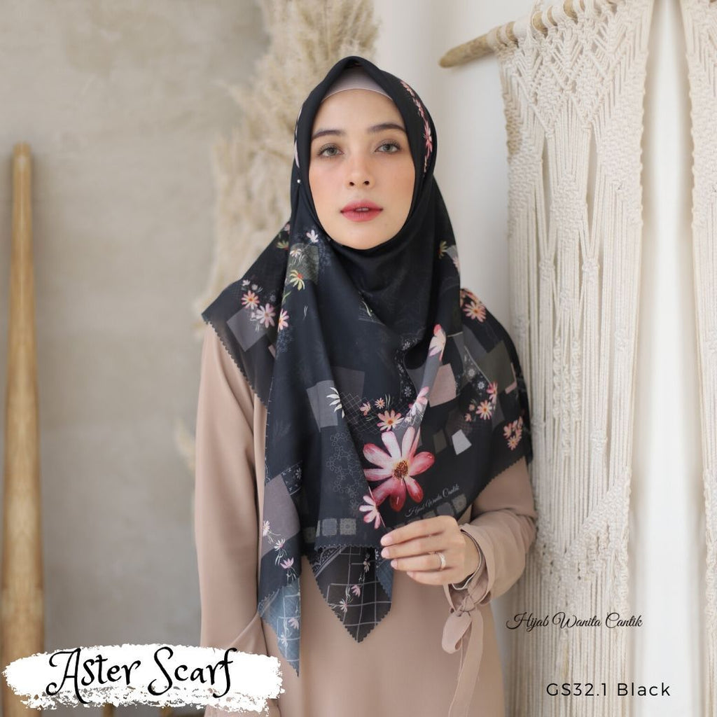 Aster Scarf - GS32.1 Black