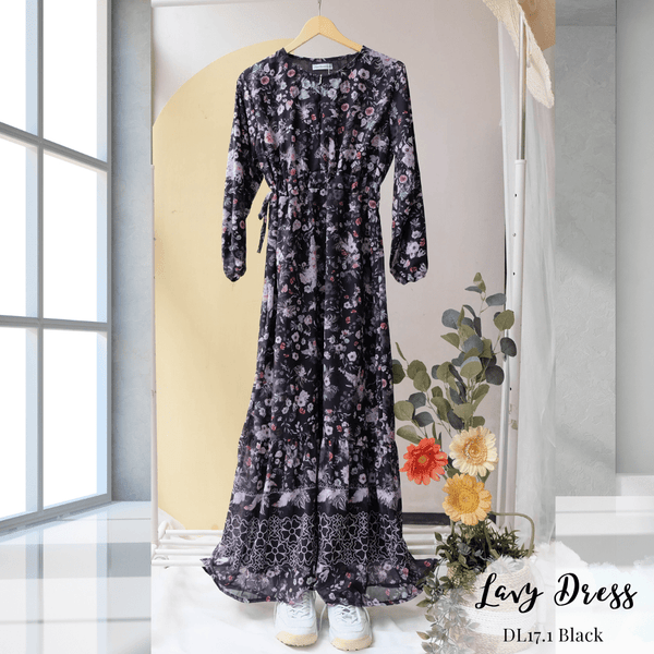 Lavy Dress - DL17.1 Black