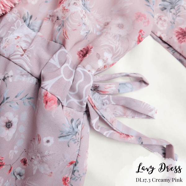 Lavy Dress - DL17.3 Creamy Pink