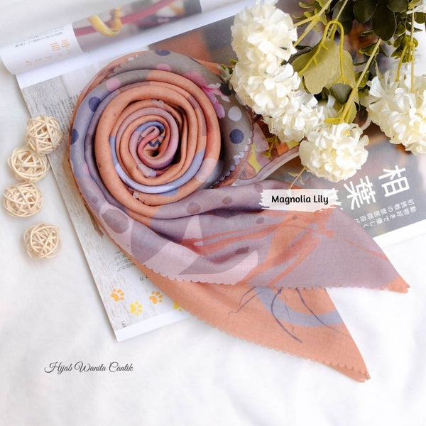Magnolia Scarf ICY Voal - MG10.4 Lily