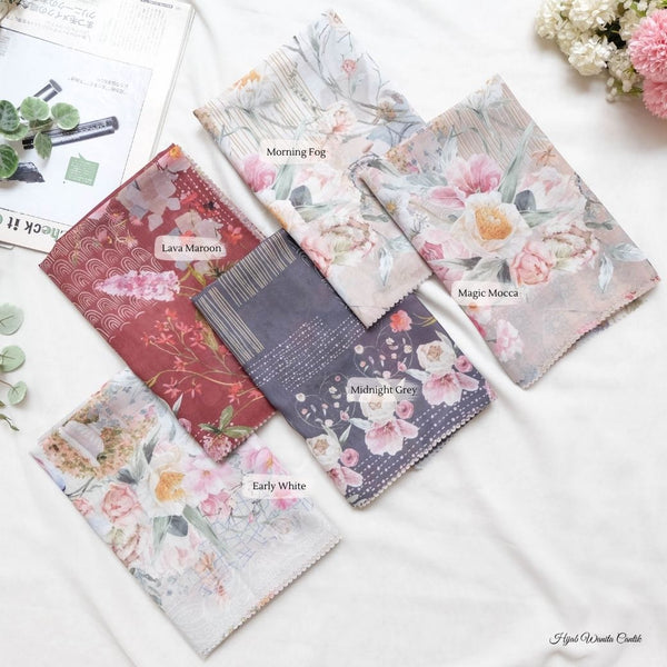 [ BUY 3 GET 1 FREE HIJAB ] Florence Scarf - FL24.15 Morning Fog