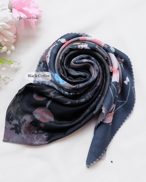Candy Scarf Icy Voal - CY03.1 Black Coffee
