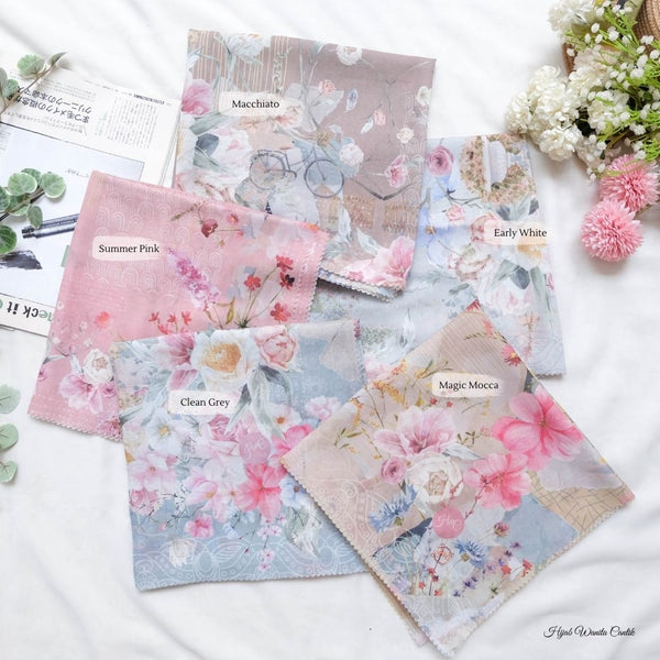 [ BUY 3 GET 1 FREE HIJAB ] Florence Scarf - FL24.7 Summer Pink