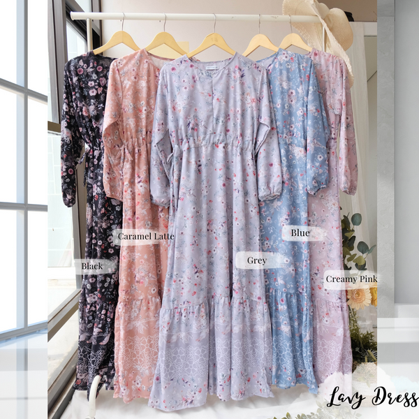 Lavy Dress - DL17.5 Grey