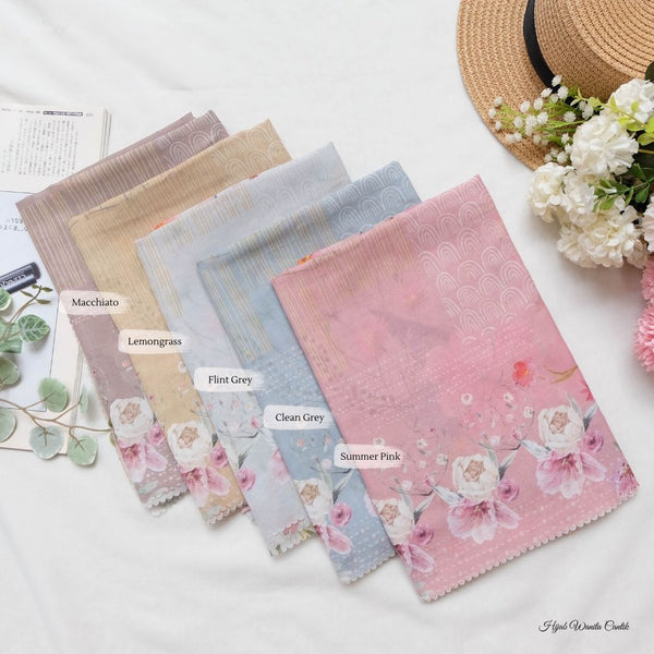 [ BUY 3 GET 1 FREE HIJAB ] Florence Scarf - FL24.7 Summer Pink