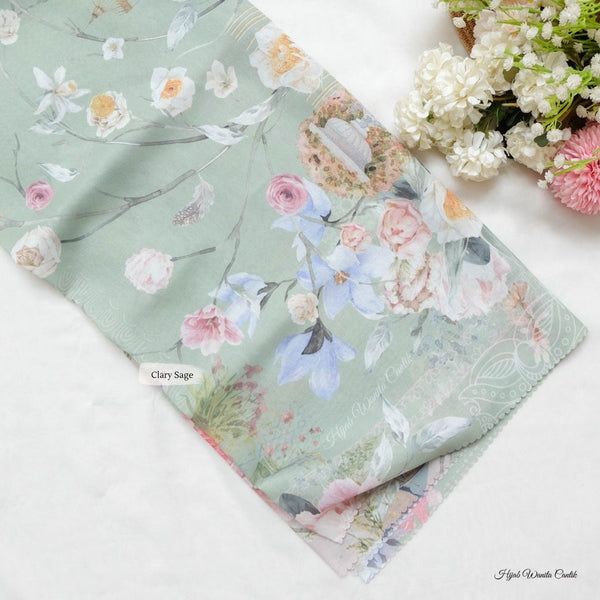 [ BUY 3 GET 5 ] Extra 2 Hadiah Florence Scarf - FL24.14 Clary Sage