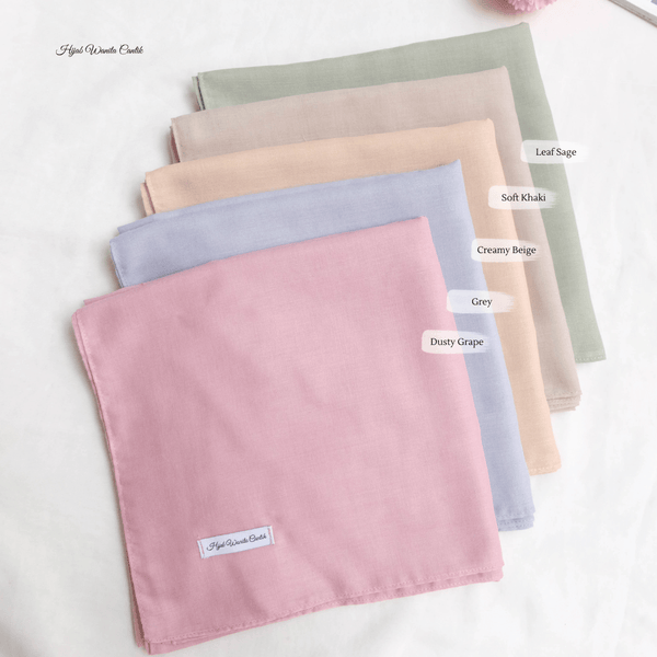 Segiempat Lina Voal - NV23.7 Creamy Beige