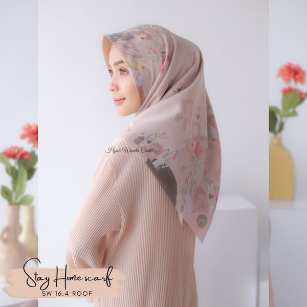 Segiempat Stay Home Scarf - SW16.4 Roof