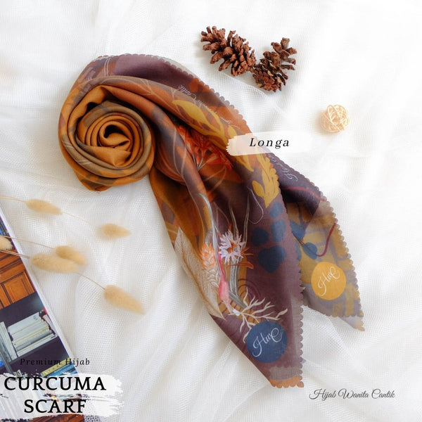 Curcuma Scarf Premium Voal - CM17.5 Longa